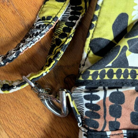 VERA BRADLEY Convertible Crossbody Shoulder Hand Bag Cocoa Moss - Picture 10 of 13